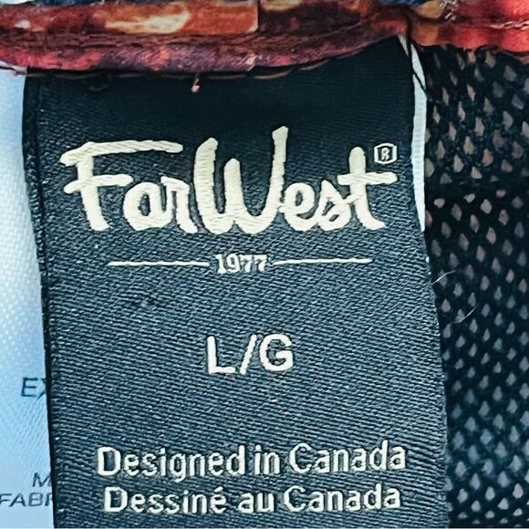 Far West Surf 🏄 Palms Sunset Tropical Board Swim Trunk Sz L NWOT - Picture 9 of 10